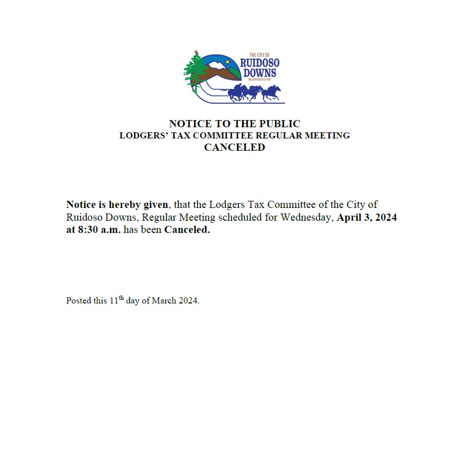 LTC notice of Cancellation 4.3.2024